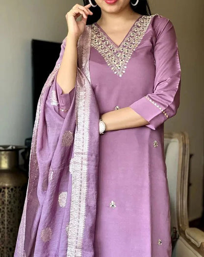 Women straight kurta set