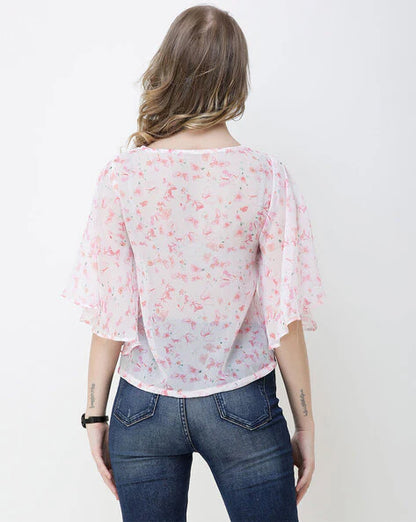 Floral blouse